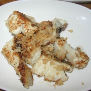 簡単☆白身魚のパン粉焼き